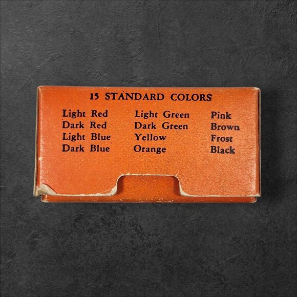 Vintage Graffco Cellugraf Signals Box Lt. Red No. 80 (~75 pcs) Cambridge MA USA - Picture 4 of 11